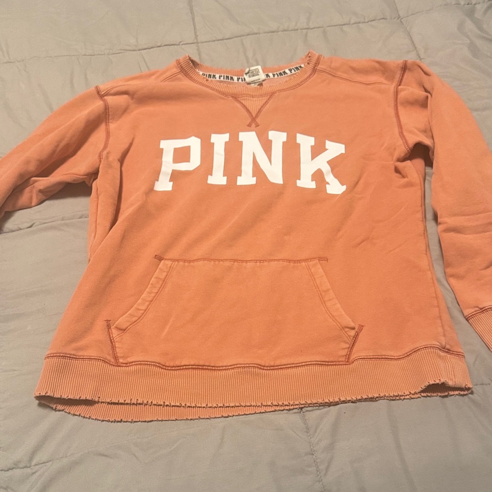 Victoria's Secret PINK Peach Sweatshirt